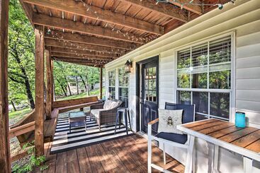 Private Fishing Dock: Grand Lake Home