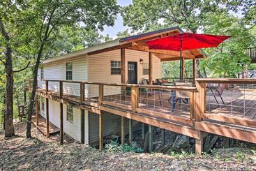 Private Fishing Dock: Grand Lake Home