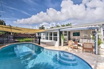 Tropical Home W/ Outdoor Oasis: 2 Mi To Beach