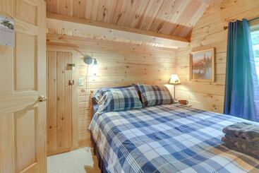بيت ريفى Updated Log Cabin Near Story Land & Diana S Baths!