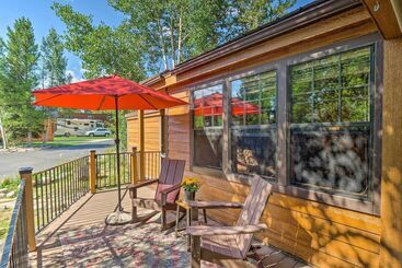 Close To Skiing: Cabin W/ Pool Access In Breck