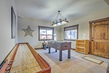 Сельский дом Breckenridge  Sky Lodge  W/ Hot Tub + Gas Grill!
