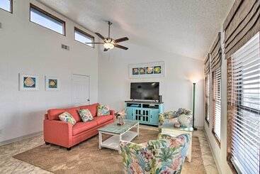 Galveston Beachfront House W/ Deck & Ocean Views!