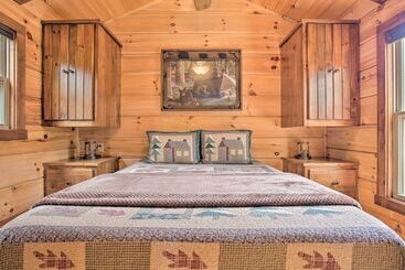 コテージ Mill Spring Cabin Near Parker Binns Winery!