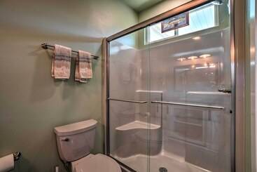 Modern Retreat W/ Deck: Walk To White River!