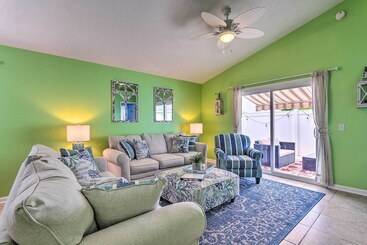 Pcb Retreat W/ Patio & Grill < 1 Mi To Beach!