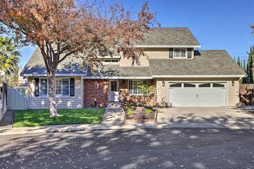 Modesto Home W/ Deck   2 Mi To Vintage Faire Mall