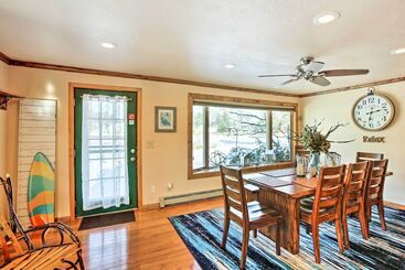 4 Season, Waterfront Houghton Lake House W/ Dock!