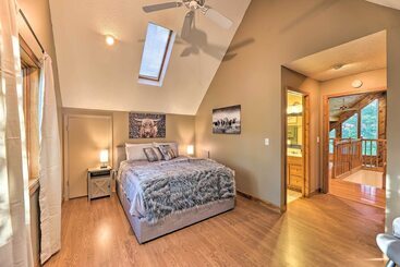Majestic Caldwell Retreat W/ Wraparound Deck!