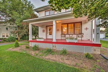 Whimsical Lancaster House W/porch, Near Amish Farm