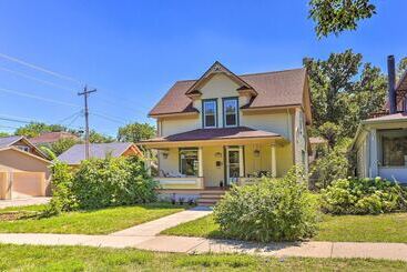 Walk To Dtwn: Historic Gem W/ Deck In Rapid City