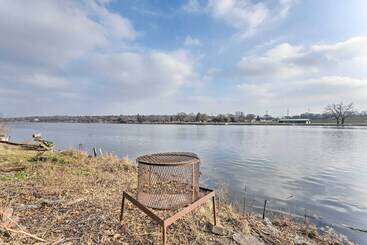 Riverfront Rockford Home W/ Fire Pit & Deck!