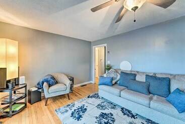 Riverfront Rockford Home W/ Fire Pit & Deck!
