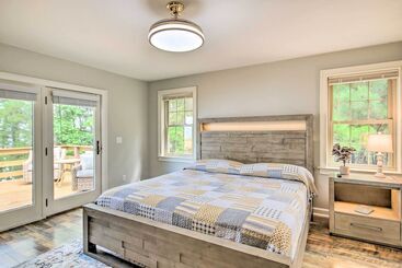 بيت ريفى Gilbert Lakefront Retreat W/ Private Dock!