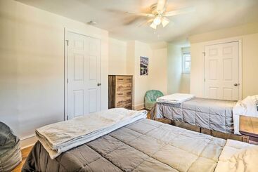 Greenville Escape W/ Deck + Fire Pit!