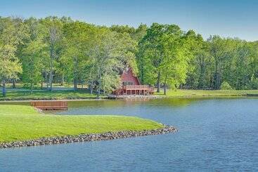 Lakefront A Frame Cabin With Community Perks