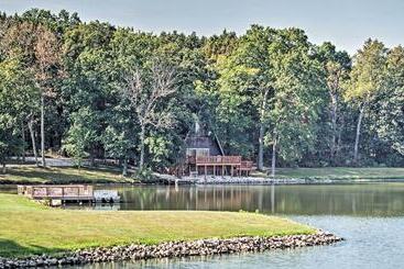 Lakefront A Frame Cabin With Community Perks