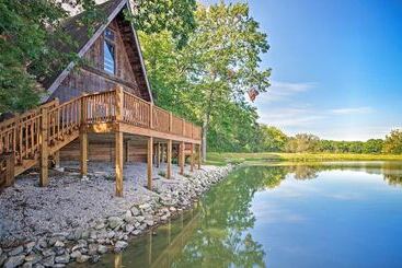 Lakefront A Frame Cabin With Community Perks