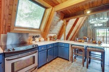 Lakefront A Frame Cabin With Community Perks