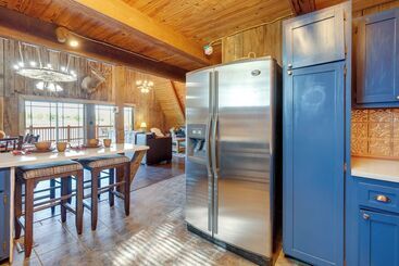Lakefront A Frame Cabin With Community Perks