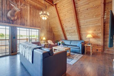 Lakefront A Frame Cabin With Community Perks