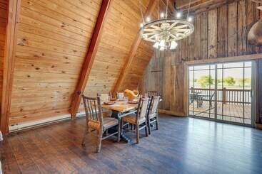 Lakefront A Frame Cabin With Community Perks