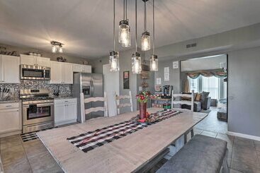 North Charleston Home With Fire Pit And Gazebo!