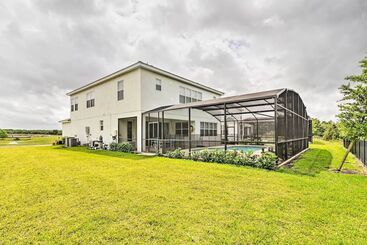 Home W/ Private Pool & Spa: 8 Mi To Disney