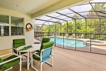 Home W/ Private Pool & Spa: 8 Mi To Disney