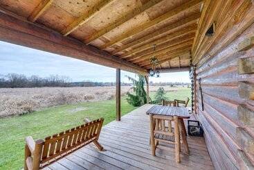 Private Hot Tub:  Blue Sky Cabin  In Sequim