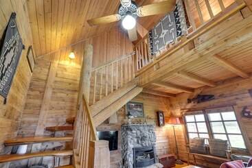 Private Hot Tub:  Blue Sky Cabin  In Sequim