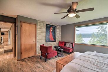コテージ Bright & Airy Home W/ Sweeping View + Hot Tub