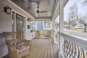 Chic, Central Downtown Duplex ~ 1 Mile To Duke!