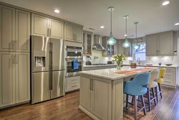 Chic, Central Downtown Duplex ~ 1 Mile To Duke!