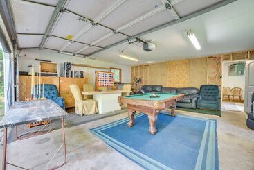 Houghton Lake Area Home W/ Fire Pit & Yard!