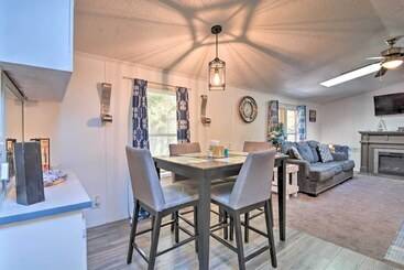 Houghton Lake Area Home W/ Fire Pit & Yard!