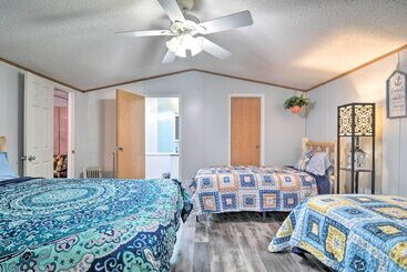 Houghton Lake Area Home W/ Fire Pit & Yard!