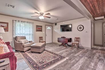 Lake Charles Home: 1 Mi To Public Boat Launch