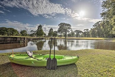 Lake Charles Home: 1 Mi To Public Boat Launch