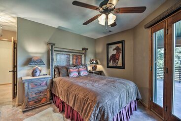 Large Ruidoso Home W/ Stunning Views & Hot Tub!