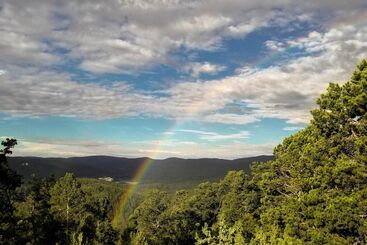 Large Ruidoso Home W/ Stunning Views & Hot Tub!