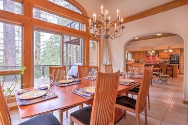 Mountain Chalet   1 Mi To Skiing & Incline Village