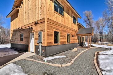 Riverfront Home W/ Bbq: 2 Mi To Downtown Gunnison!