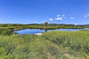 Spearfish Home On 40 Acres W/ Private Lake!