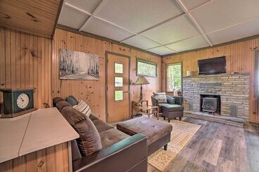 Comfy Burt Lake Abode   On Site Lake Access!