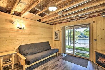 Four Season Lake Cabin W/ Canoe & Paddle Boat!