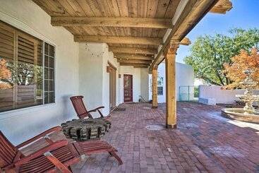 Las Cruces Home  La Casa Blanca  W/ Courtyard