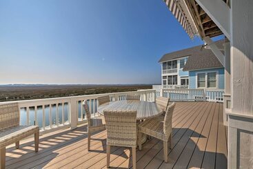 Manteo Waterfront Resort Home W/ 30 Ft Dock!