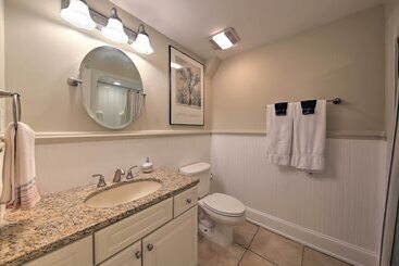 Manteo Waterfront Resort Home W/ 30 Ft Dock!