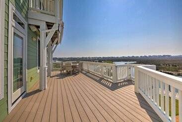 Manteo Waterfront Resort Home W/ 30 Ft Dock!